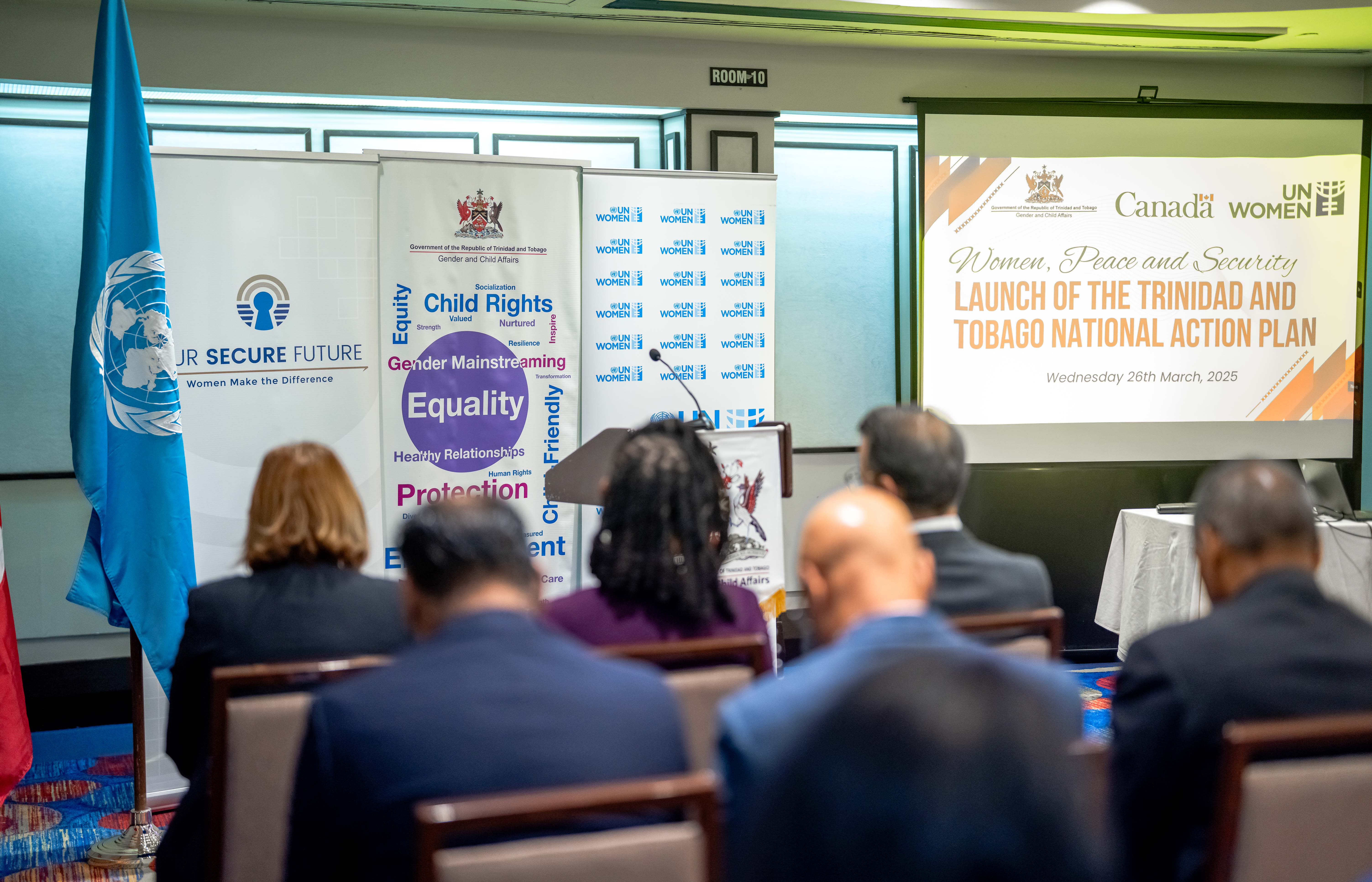 Launch of the Women, Peace and Security National Action Plan of Trinidad and Tobago on March 26, 2025