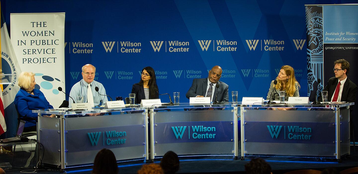 Wilson center public panel