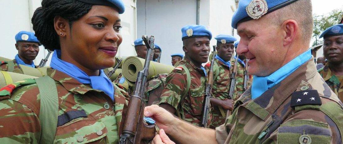 UN female soldiers 