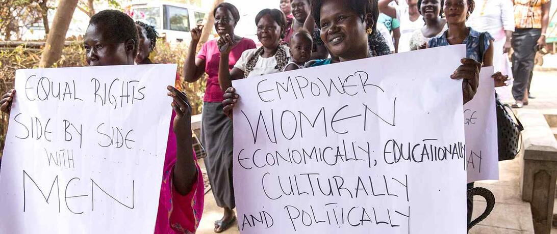 International Women's Day in Juba, South Sudan. UN Photo/JC McIlwaine