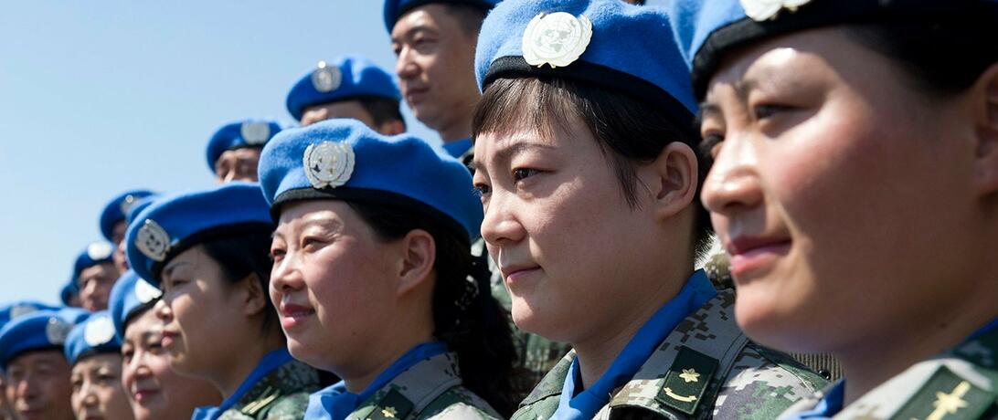 UN female Peacekeepers. Photo by Evan Schneider/ UN Photo