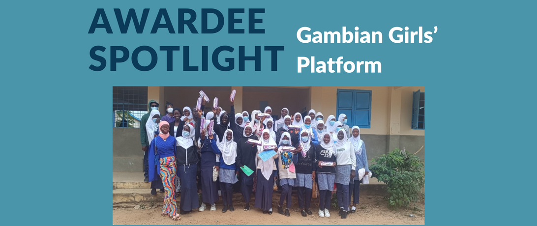 Award Spotlight -  Gambian Girls’ Platform