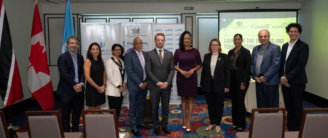 Participants at the Launch of the Women, Peace and Security National Action Plan of Trinidad and Tobago