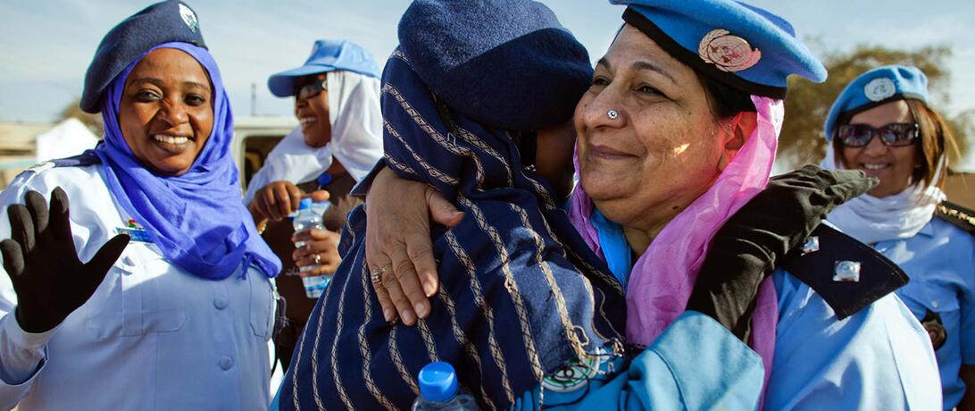 Women Peacekeepers and police International Women's Day