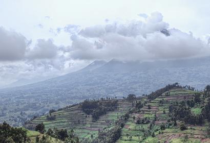 Volcano in Rwanda