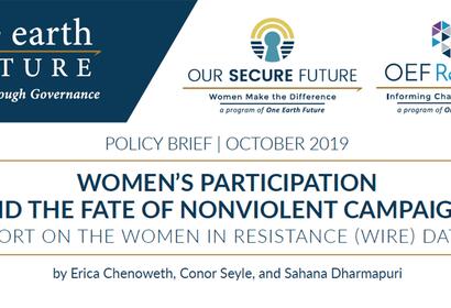 Women in Resistance policy brief 